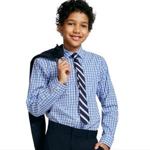 NEW Tommy Hilfiger Boys Dress Shirt And Tie